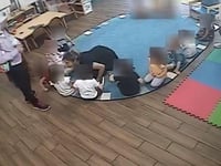 2 georgia preschool teachers arrested after allegedly being caught on camera abusing kids