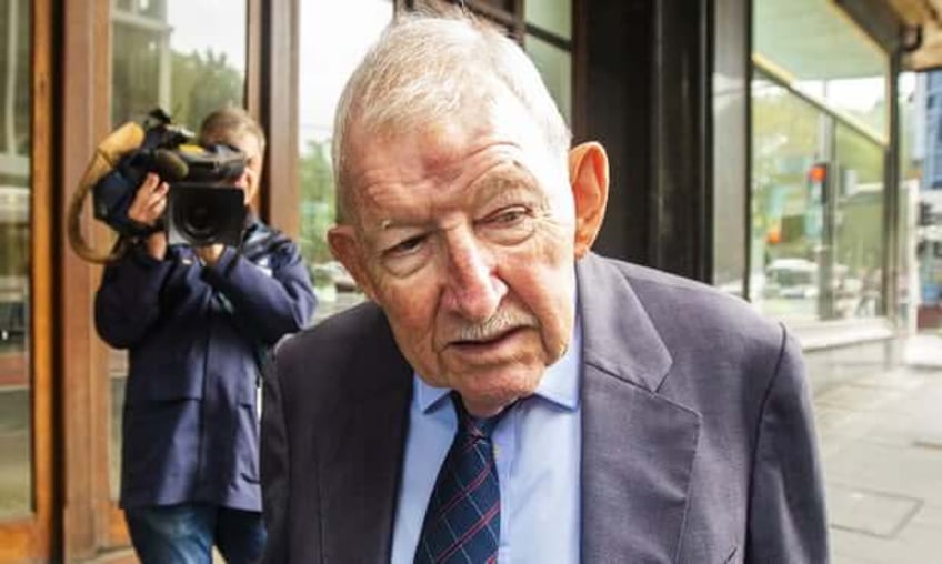 disgraced sydney multimillionaire ron brierley jailed over child abuse material
