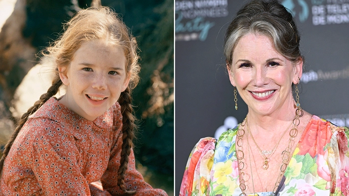 Una imagen de Melissa Gilbert en «La casa de la pradera» y ahora