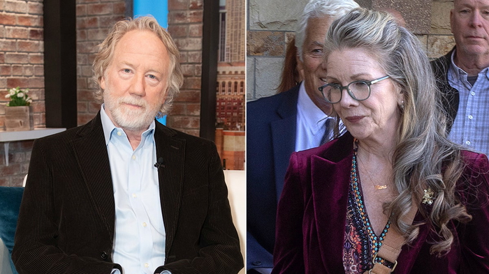 Melissa Gilbert llegó al tribunal el martes para apoyar a su marido, Timothy Busfield, en su lucha contra los cargos de abuso sexual de menores.