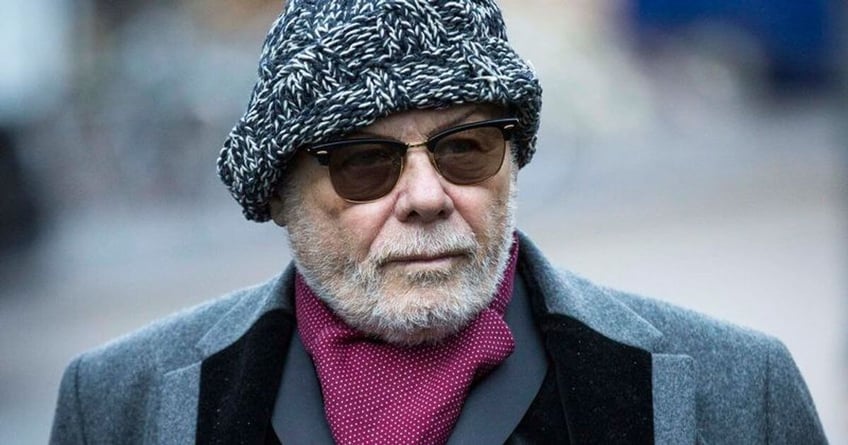 freed pedo pop star gary glitter could be recalled to prison after he is filmed discussing dark web