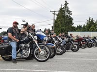 motociclistas comparten mision en contra del abuso infantil