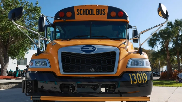 Un autobús en Miami