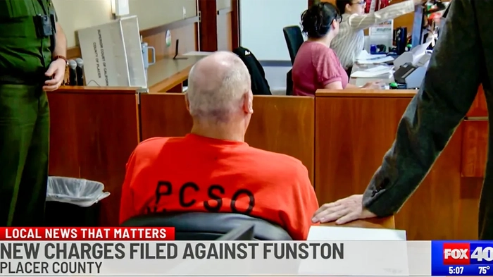 Дэвид Аллен Фанстон в суде.