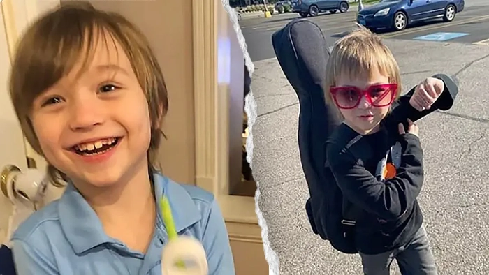 La madre y otros dos progenitores han sido detenidos por el asesinato de un niño después de que los abuelos contrataran a un investigador privado para investigar la «casa de los horrores» Fotografías familiares de William Evans, de 7 años, sonriendo en el interior de una vivienda y sentado en una sillita de coche, con unas gafas de sol rosas puestas.