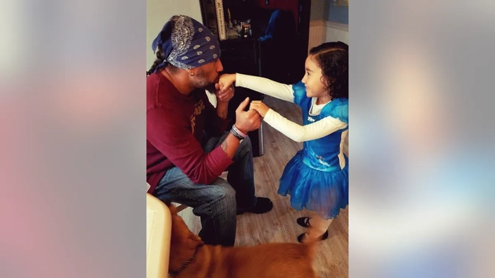 Felicia LoAlbo-Melendez and dad
