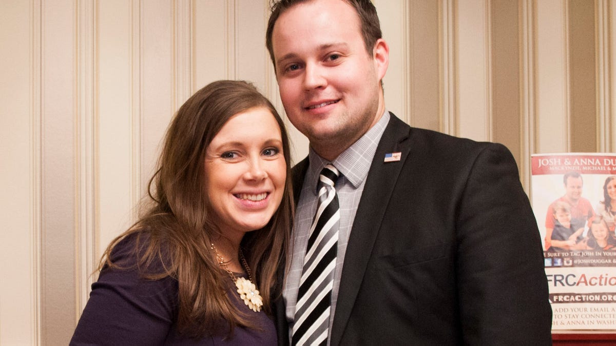 Josh Duggar and his wife Anna