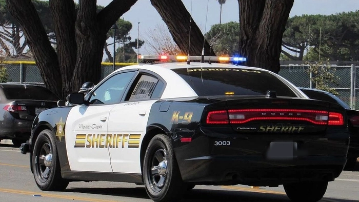 Jiu-jitsu instructor and pastor accused of horrific crimes against children in exclusive California enclave Monterey County Sheriff's Office SUV