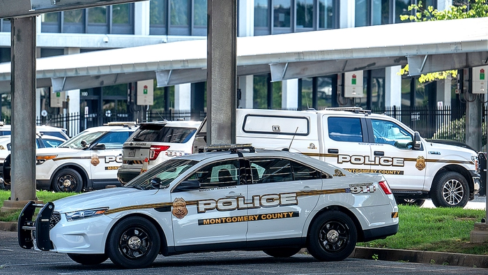 Vehículos del Departamento de Policía del Condado de Montgomery