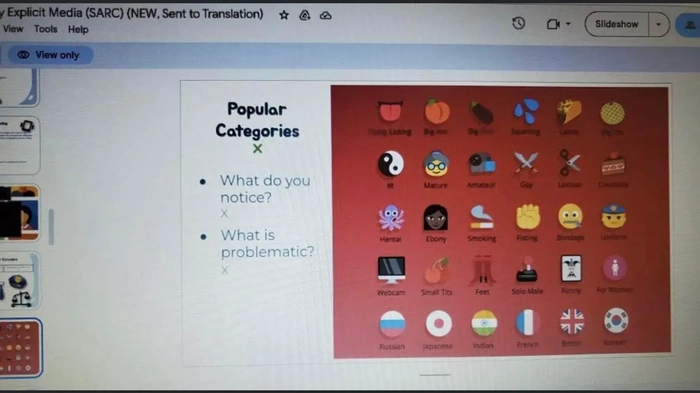 padres de oregon indignados porque unos profesores exponen a sus alumnos a lenguaje sexual explicito durante unas clases sobre pornografia