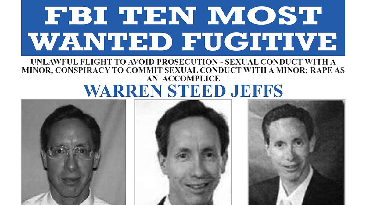 Warren Jeffs FBIs Los 10 más buscados