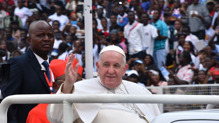 El Papa Francisco en la RDC