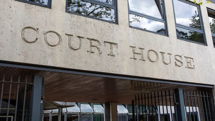 Exterior del edificio Southend Court House en Victoria Avenue en Southend-on-Sea Essex Reino Unido