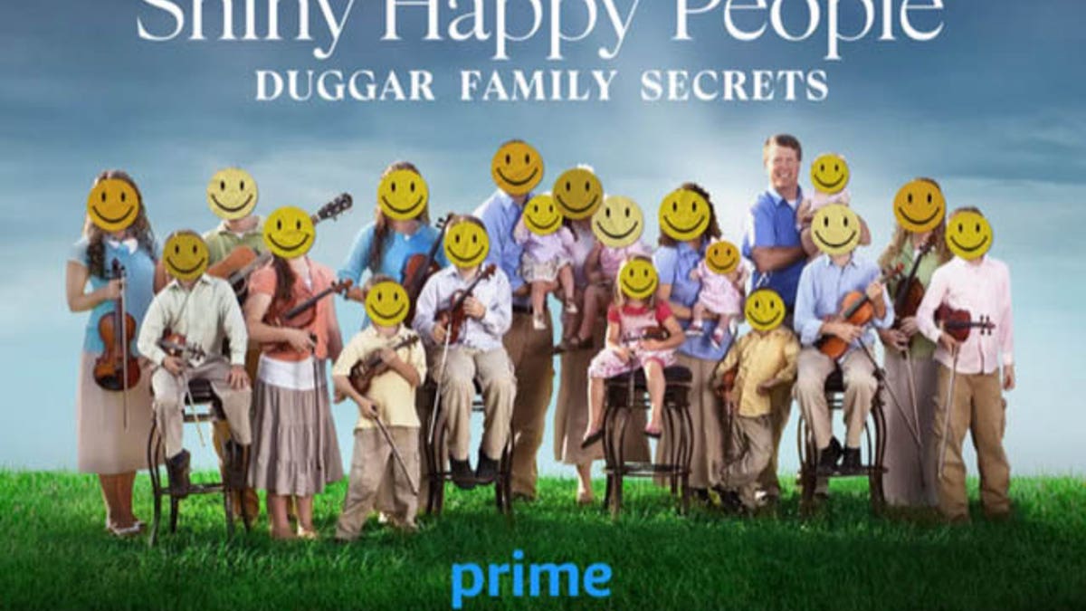the poster for shiny happy people
