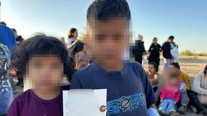 Niños no acompañados encontrados en la frontera de EE. UU.