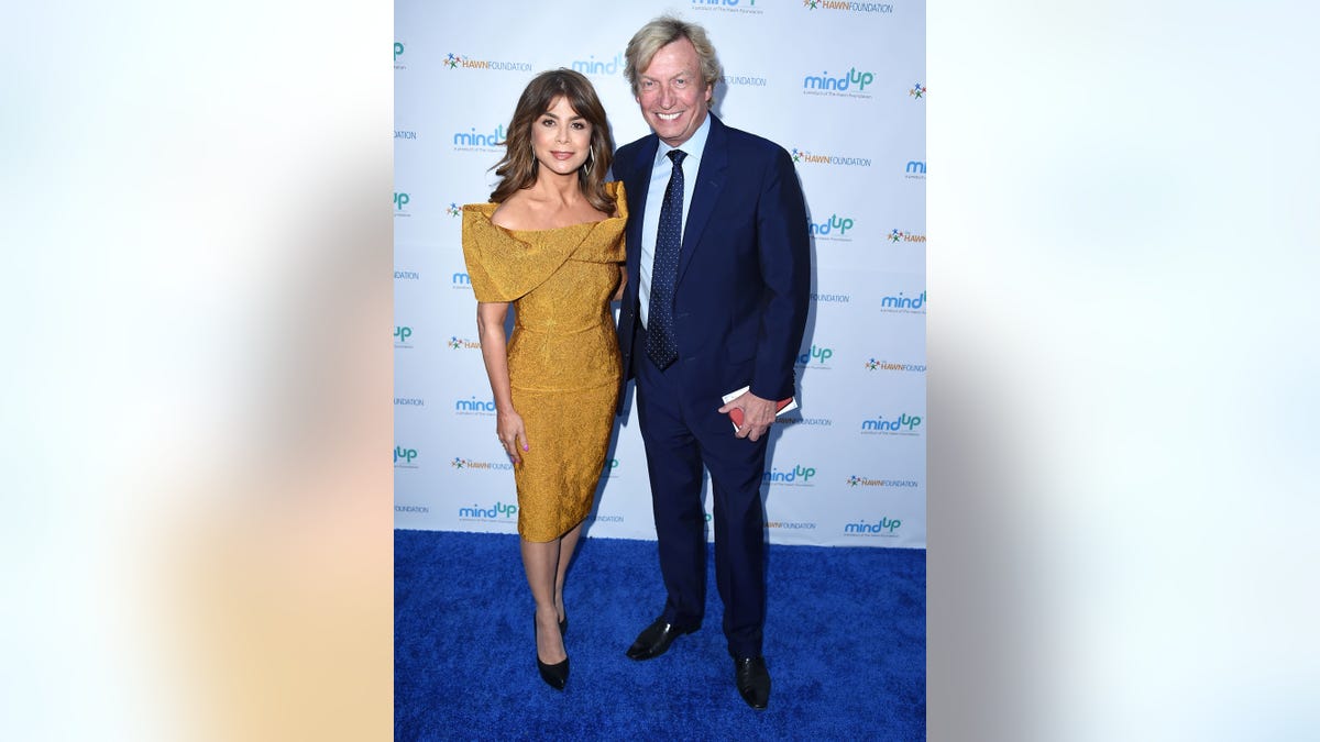 Paula Abdul y Nigel Lythgoe