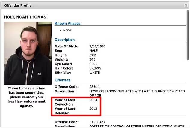 miles de pedofilos convictos en california estan siendo liberados de prision en menos de un ano por actos horribles incluyendo violacion sodomia y abuso sexual de ninos