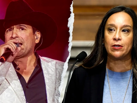 Un candidato demócrata criticado por su oponente republicano por un chiste sobre un compañero de banda condenado por abusos sexuales a menores