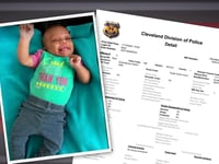 politie cleveland arresteert babysitter betrokken bij kindermishandeling van 3 maand oude baby