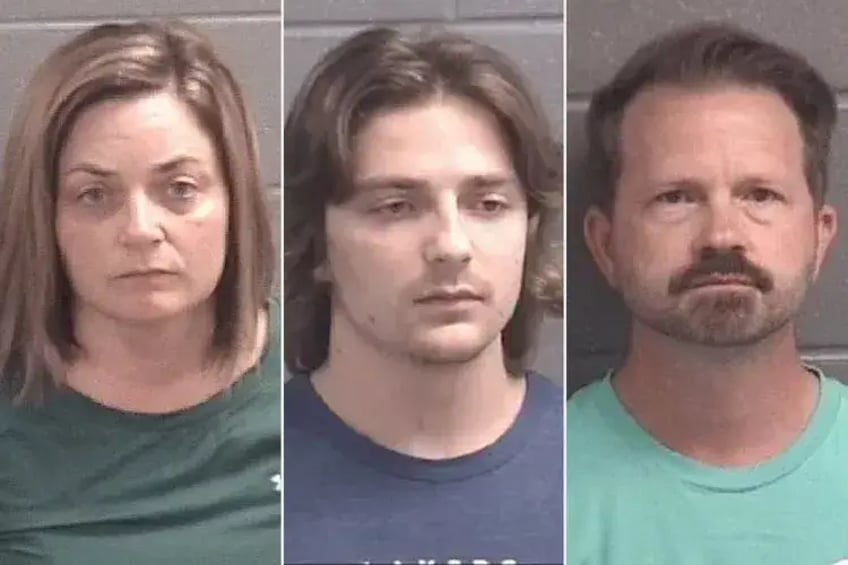 stepbrother and parents charged with child abuse after 10 year old who weighed 36 pounds was found alone