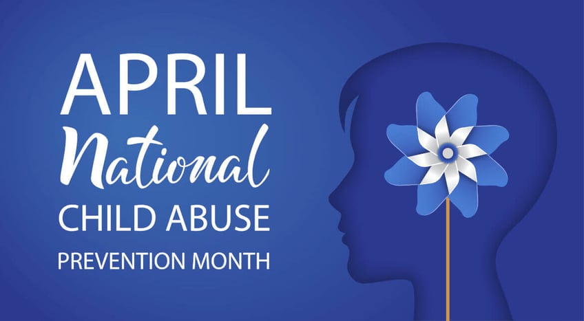 Picture of child abuse prevention month.