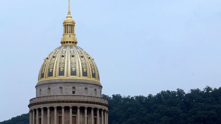 West Virginia Capitol, where bills regarding guns in schools and armed security professionals will be considered